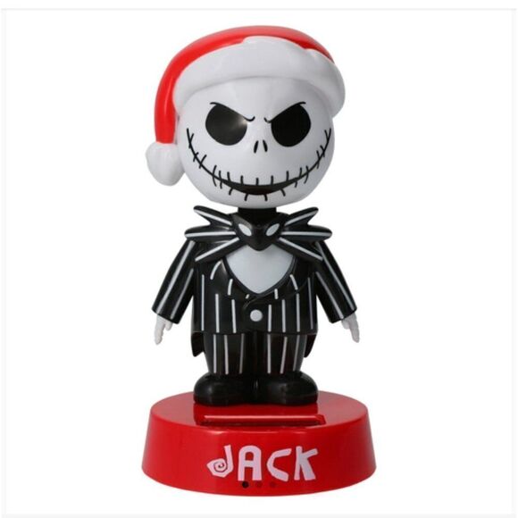 New! Nightmare Before Christmas Jack Skellington Bobble Head Doll for Wherever y - Picture 1 of 3
